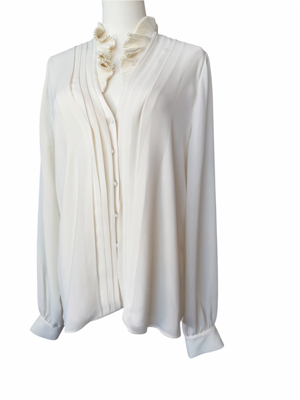 A Alexis Vina Top In Ivory Size M